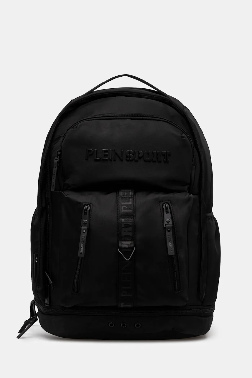 PLEIN SPORT rucsac culoarea negru, mare, uni, PAEA UBA0124 STE003N