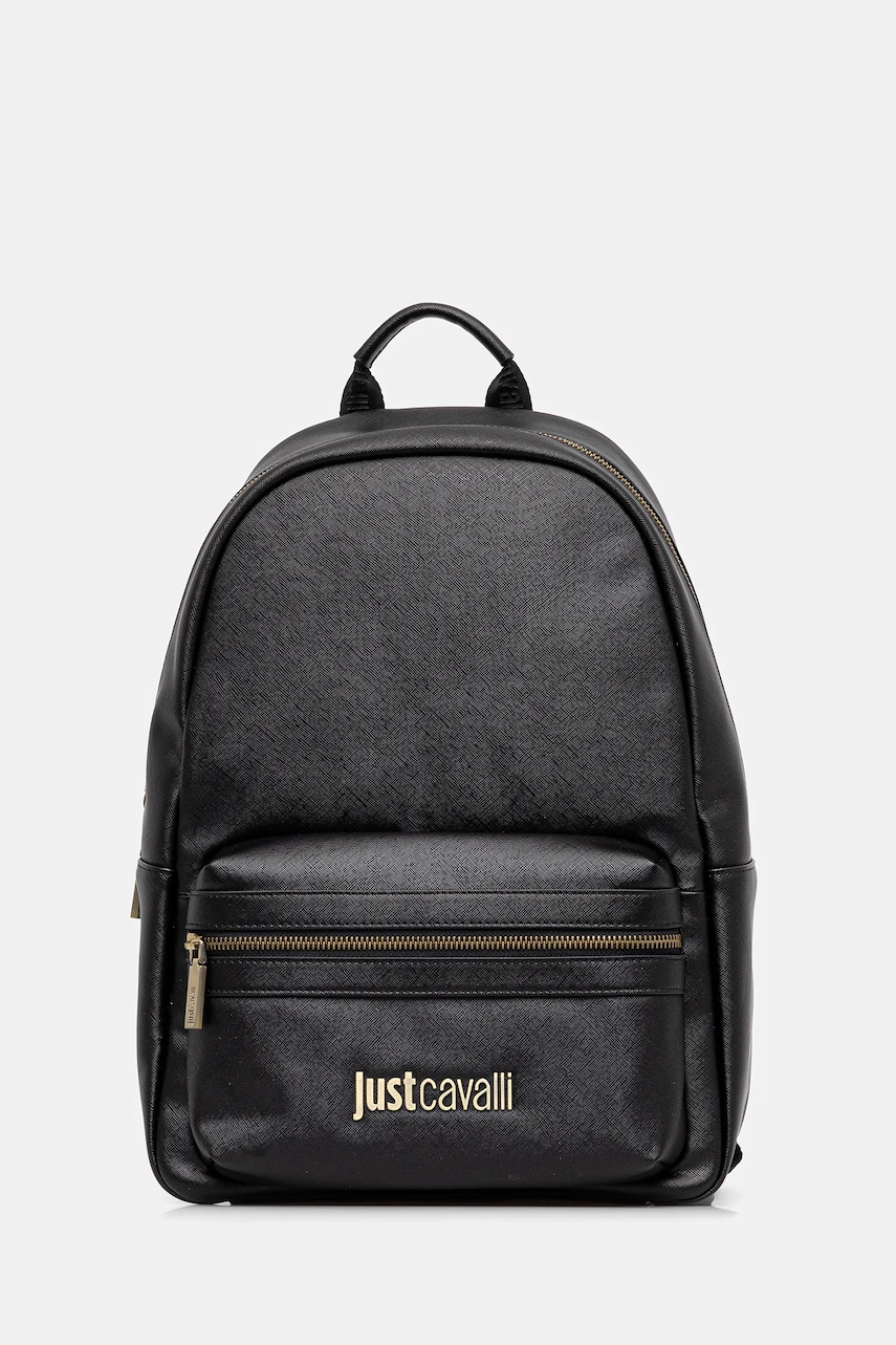 Just Cavalli rucsac culoarea negru, mare, uni, 79QA4B30 ZSB85