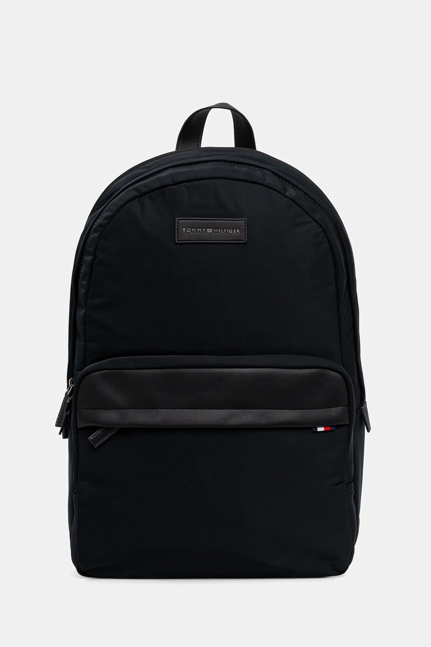 Levně Batoh Tommy Hilfiger pánský, černá barva, velký, AM0AM13617