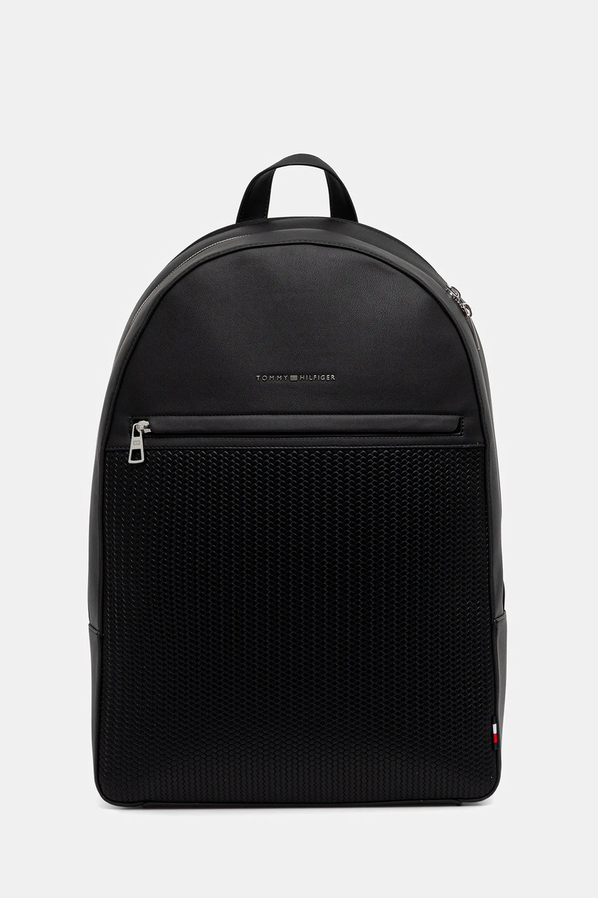 Levně Batoh Tommy Hilfiger pánský, černá barva, velký, AM0AM13659