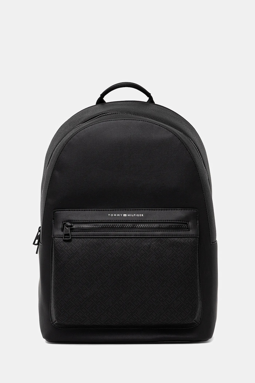 Levně Batoh Tommy Hilfiger pánský, černá barva, velký, AM0AM13834
