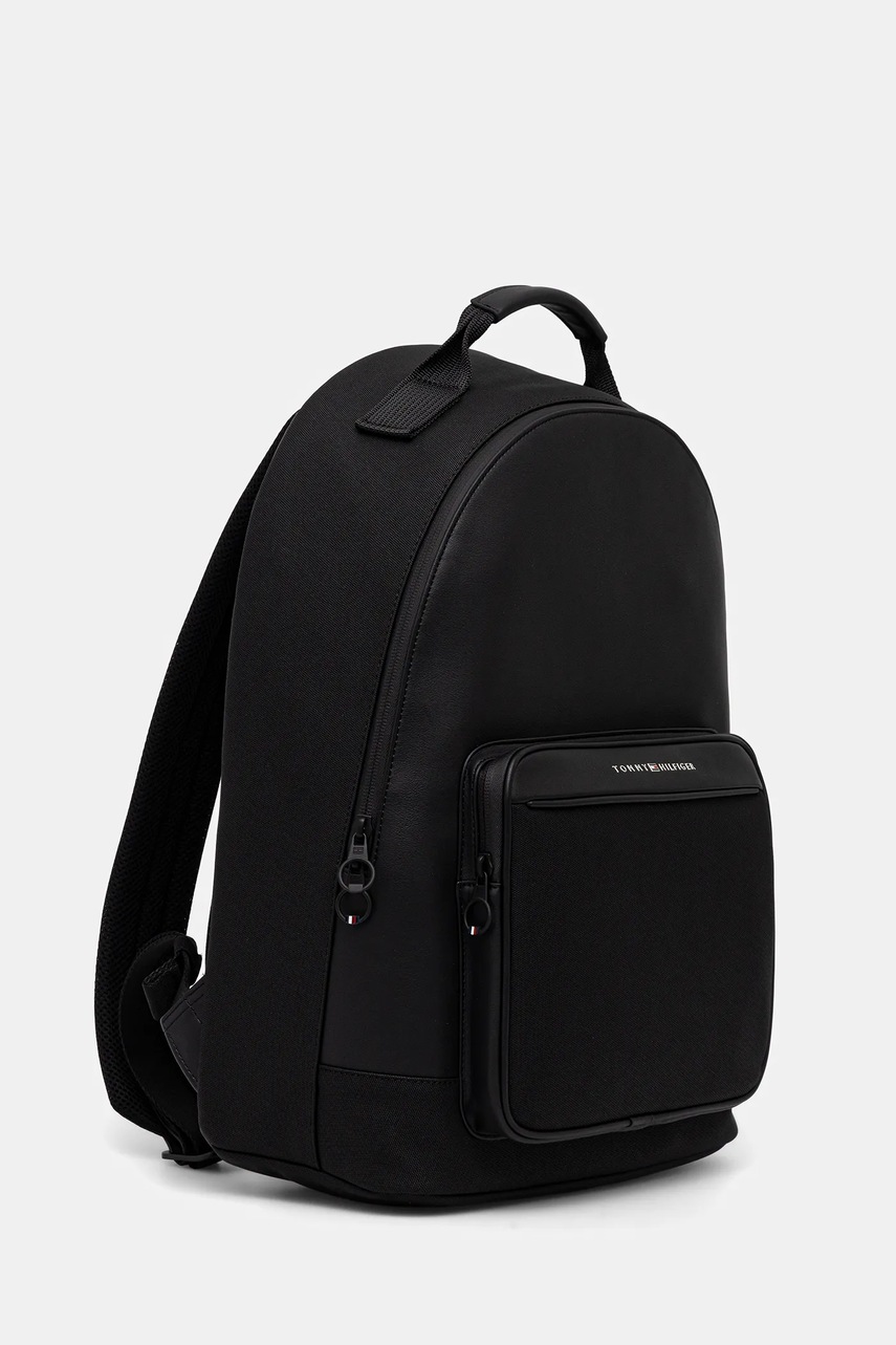 Рюкзак Tommy Hilfiger цвет чёрный маленький однотонный AM0AM13623