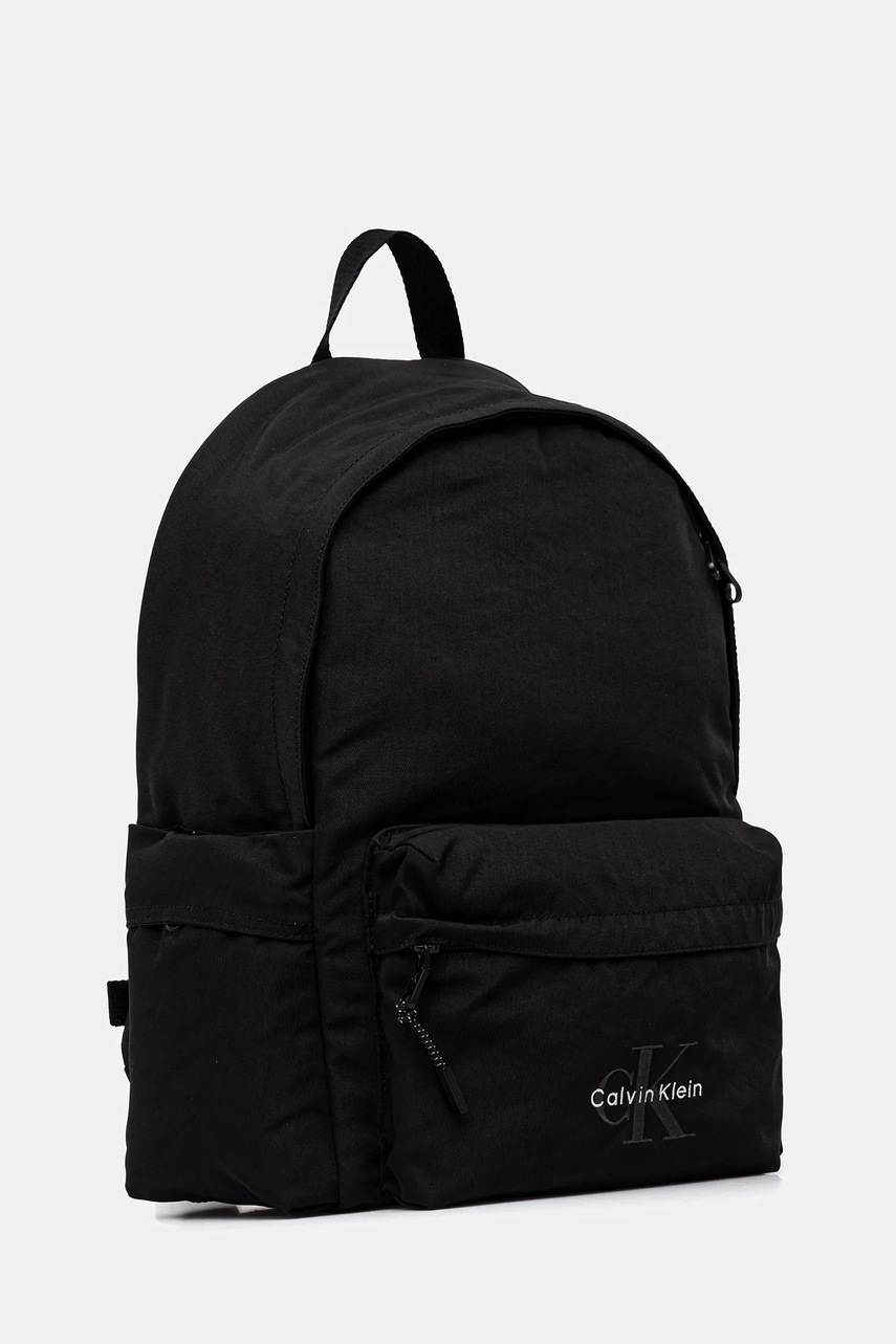 Рюкзак Calvin Klein цвет чёрный большой однотонный LV04D3114G