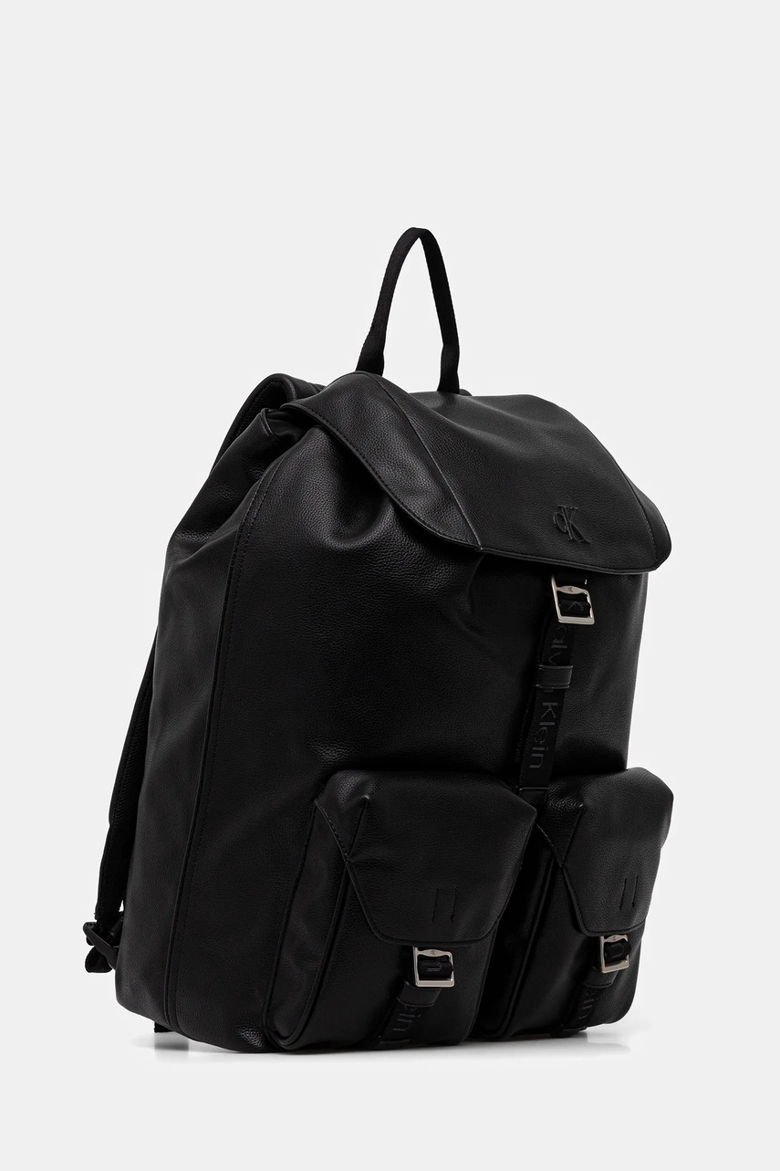 Рюкзак Calvin Klein цвет чёрный большой однотонный LV04D3127G