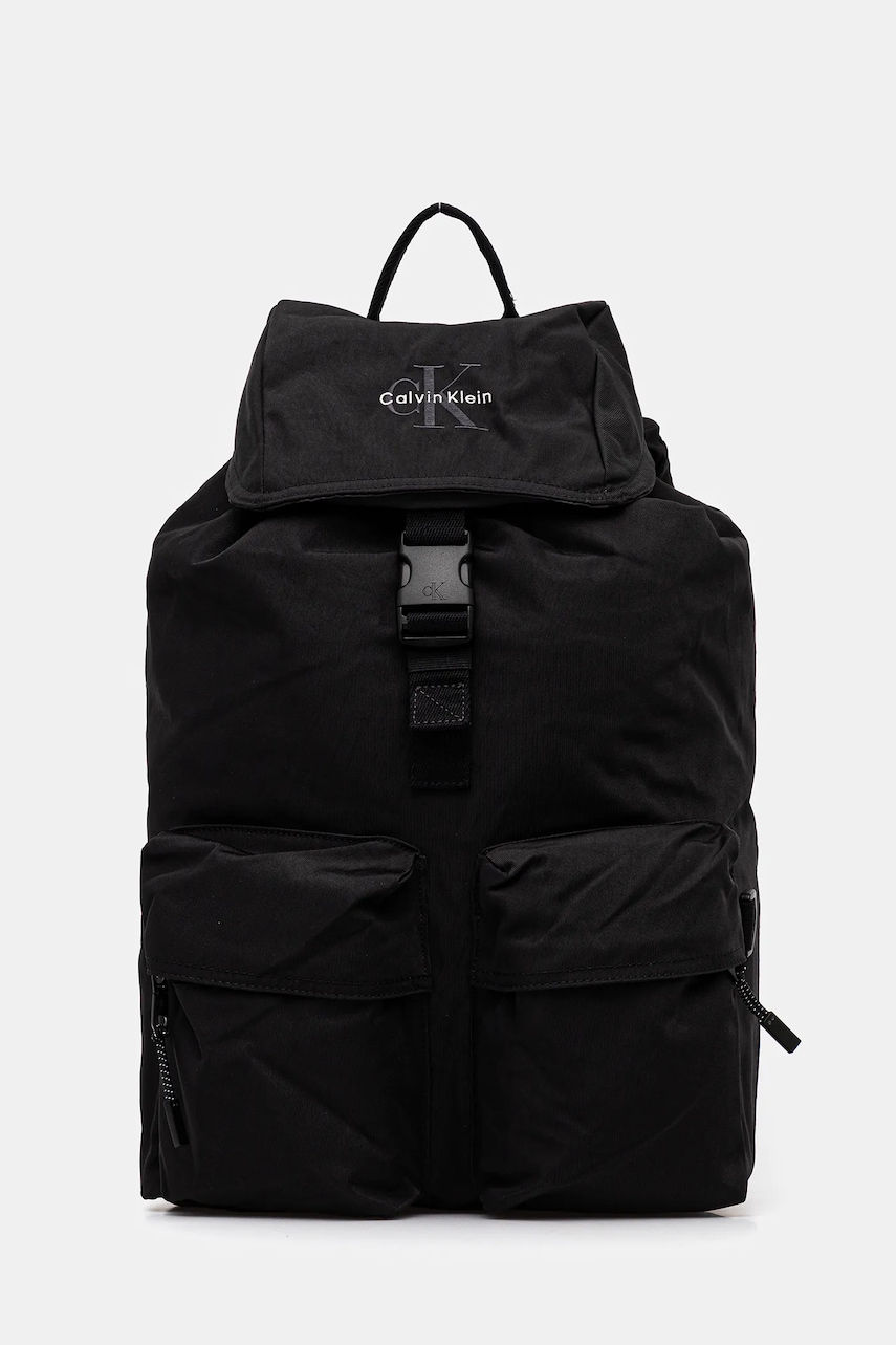 Levně Batoh Calvin Klein pánský, černá barva, velký, LV04D3270G