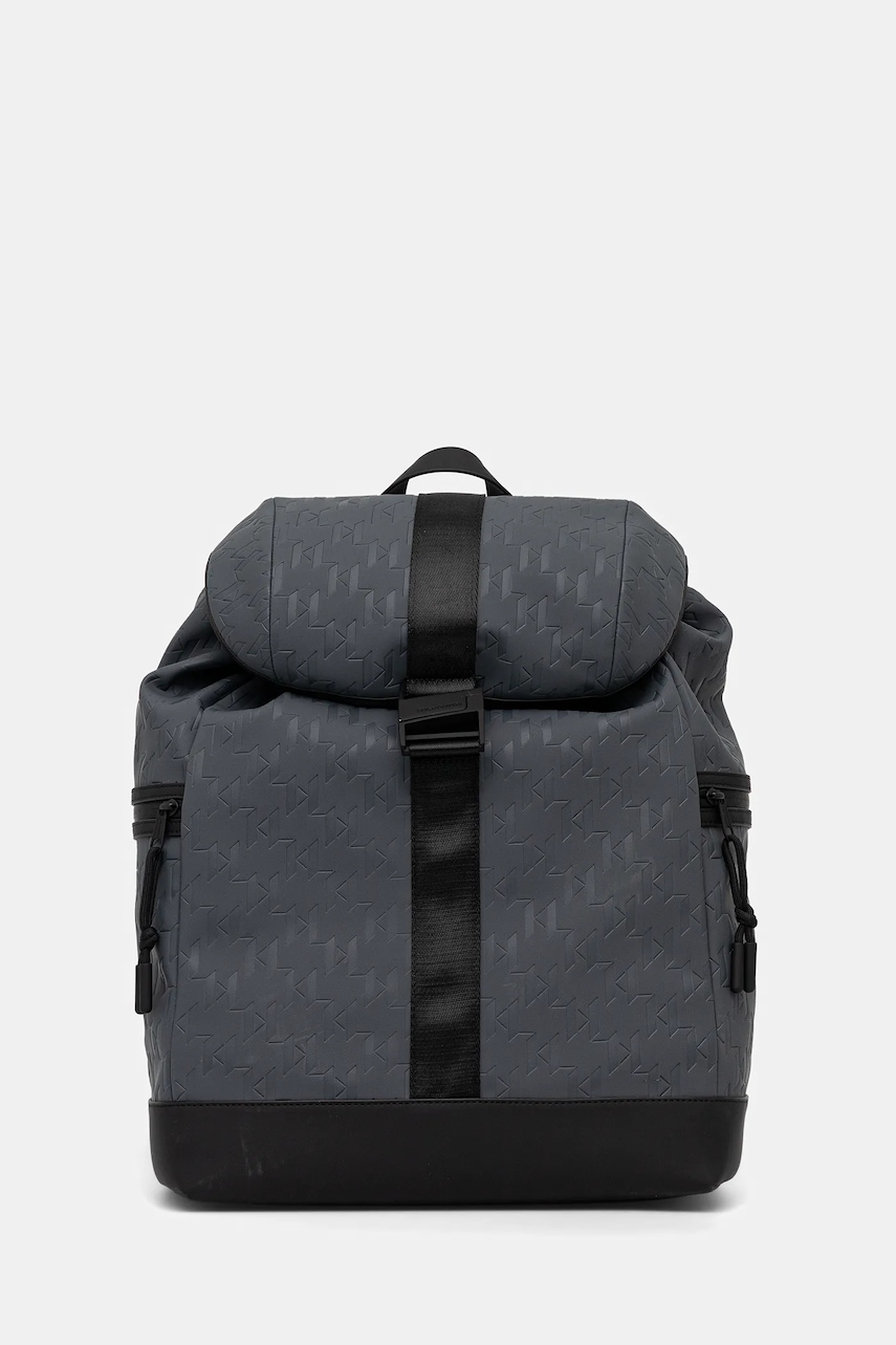 Karl Lagerfeld rucsac culoarea gri, mare, A4M30194