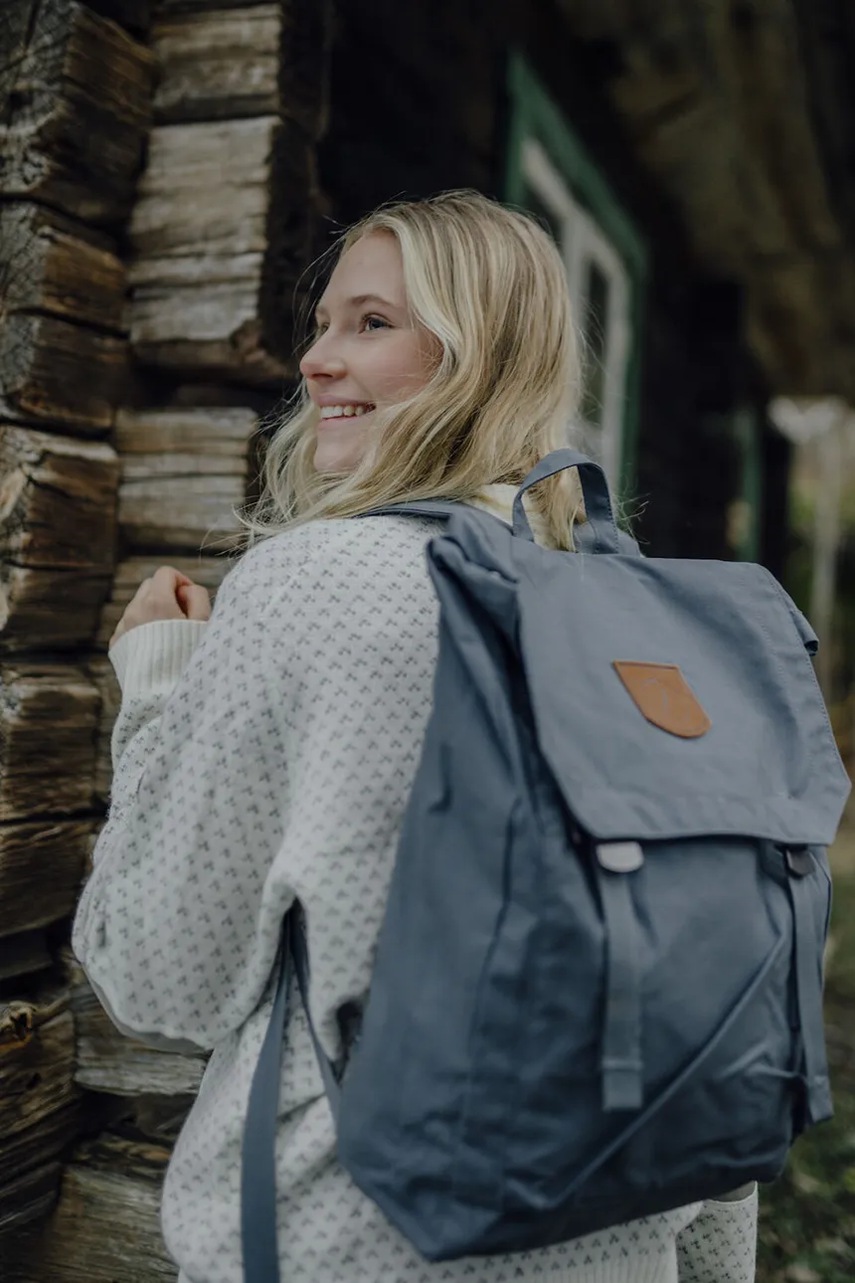 Рюкзак Fjallraven Foldsack No. 1 цвет синий большой однотонный F24210-560