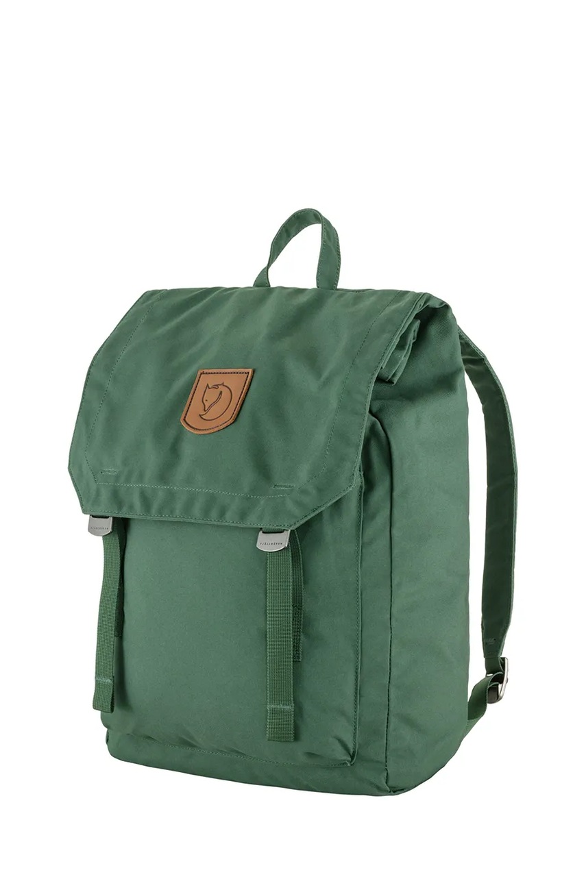 Рюкзак Fjallraven Foldsack No. 1 цвет зелёный маленький однотонный F24210-679
