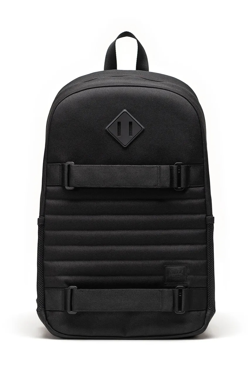 Herschel rucsac Fleet Skate 28 L culoarea negru, mare, uni, 11668-00001-OS