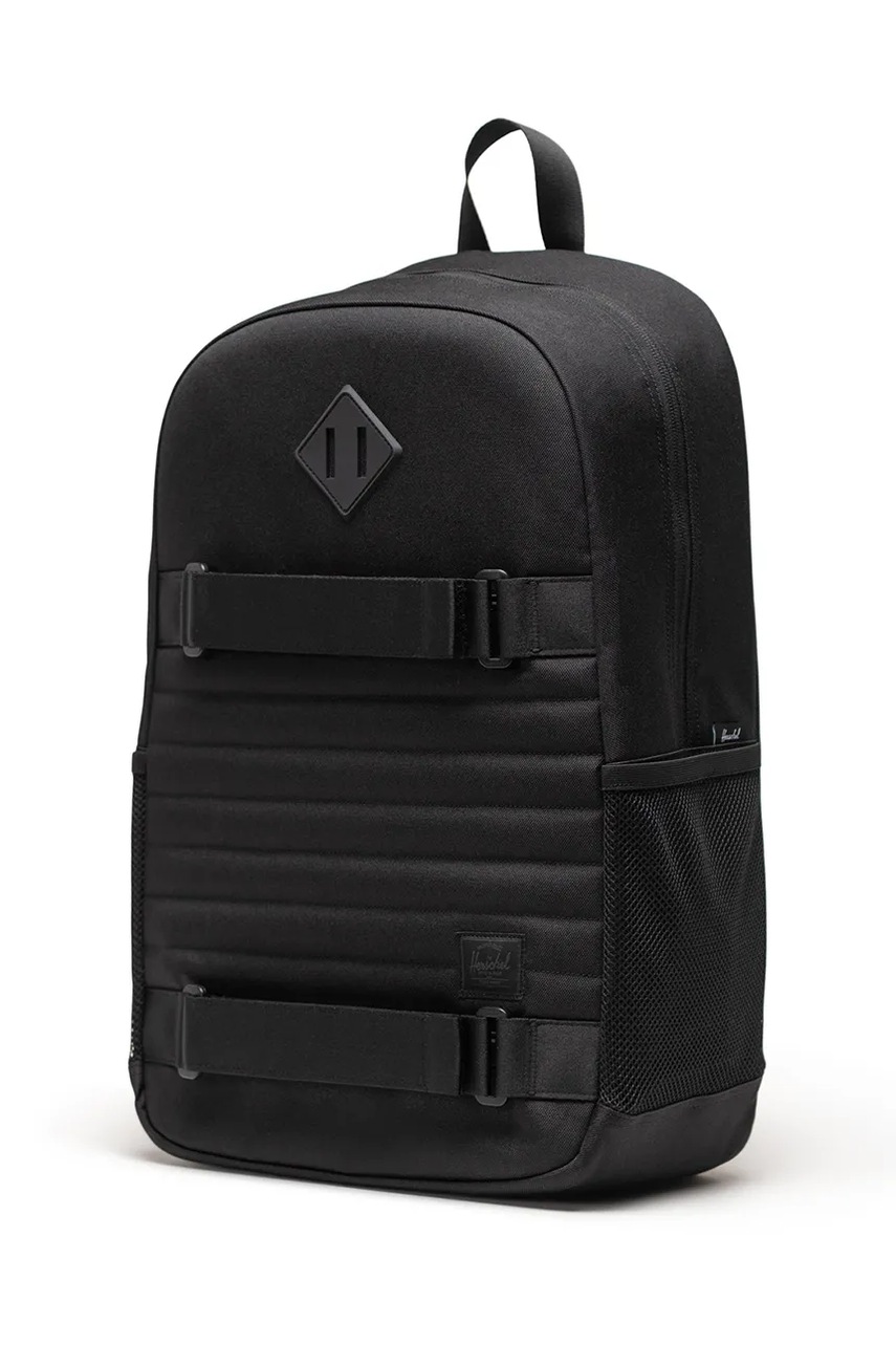 Σακίδιο πλάτης Herschel Fleet Skate 28 L χρώμα: μαύρο, 11668-00001-OS φωτογραφία