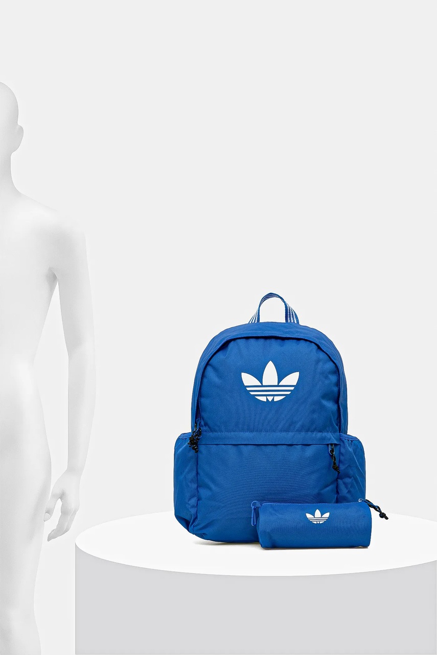 Σακίδιο πλάτης adidas Originals χρώμα: μπλε, JW0314 φωτογραφία