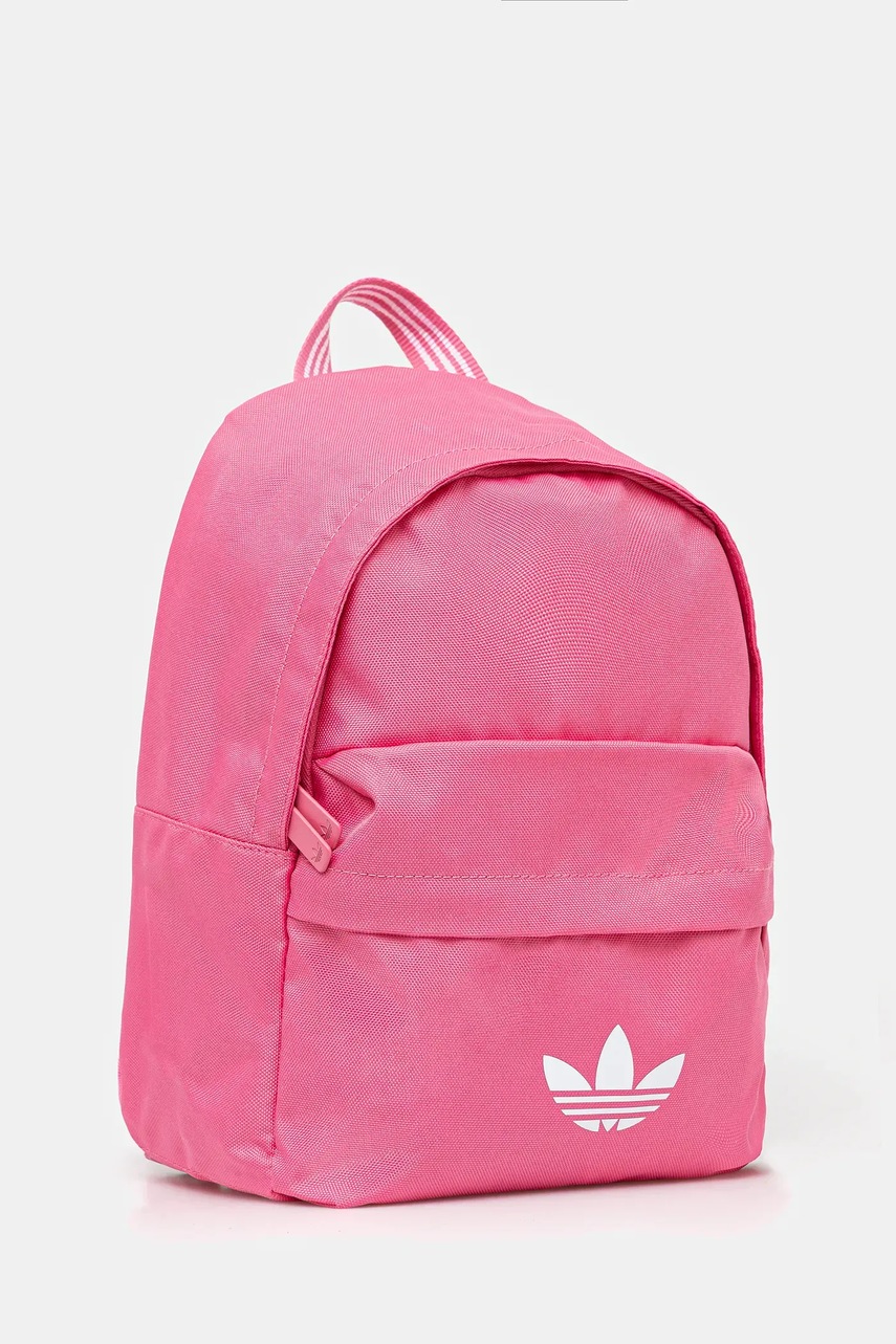 Σακίδιο πλάτης adidas Originals Adicolor χρώμα: ροζ, JX0218 φωτογραφία