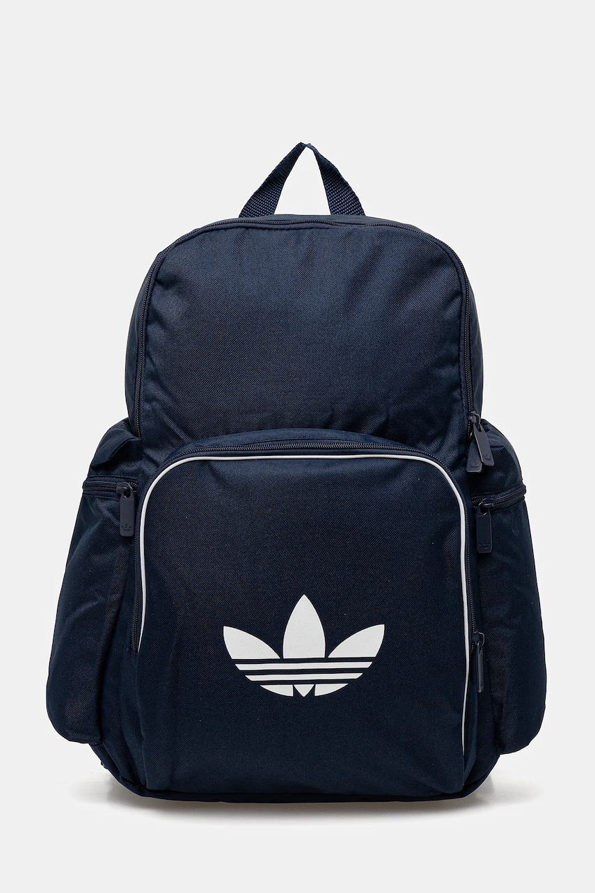adidas Originals rucsac Adicolor culoarea bleumarin, mare, cu imprimeu, JX0239