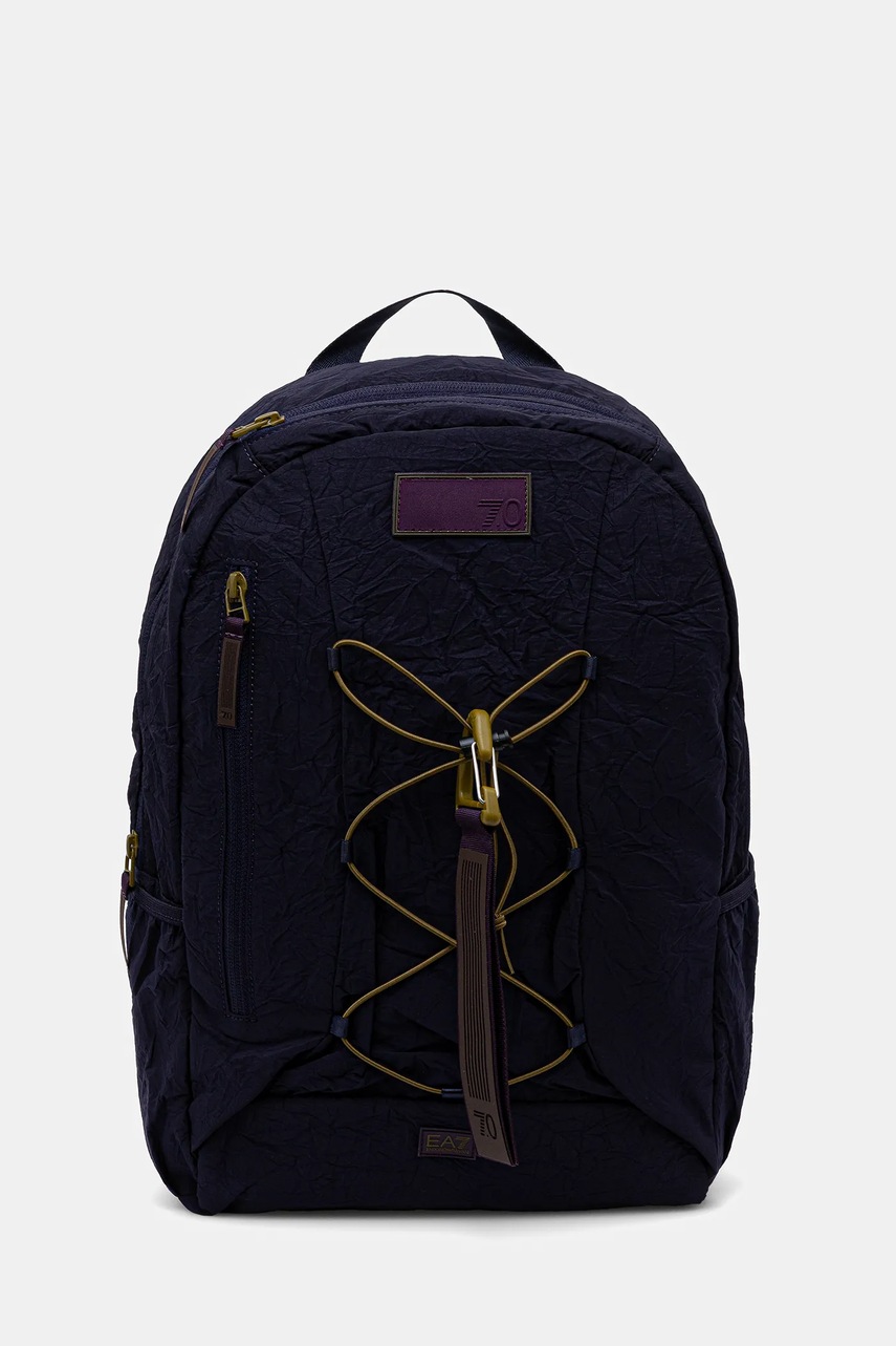 EA7 Emporio Armani rucsac culoarea bleumarin, mare, uni, AF18335.7X000237