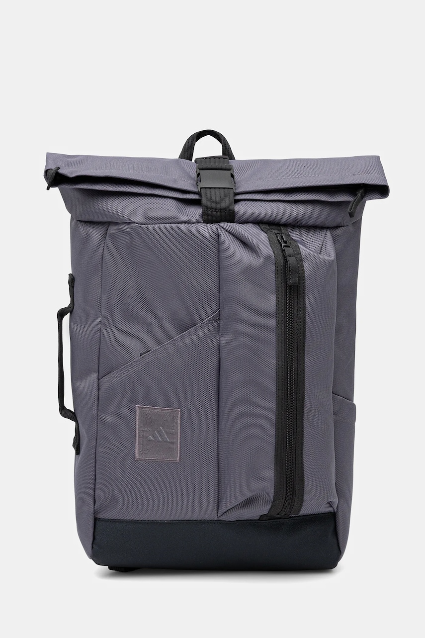 adidas rucsac culoarea gri, mare, cu imprimeu, JM5445