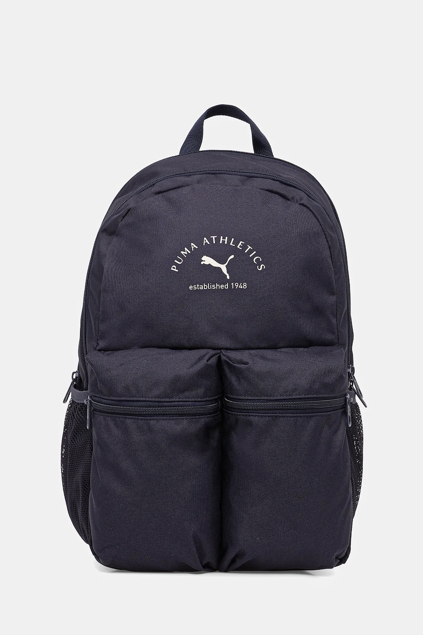 Puma rucsac culoarea bleumarin, mare, cu imprimeu, 91734