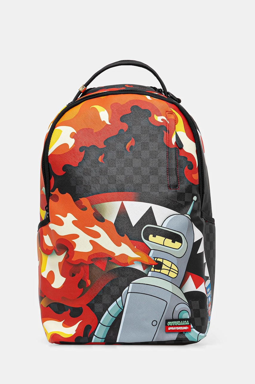 Sprayground rucsac culoarea gri, mare, cu model, 910B7795NSZ