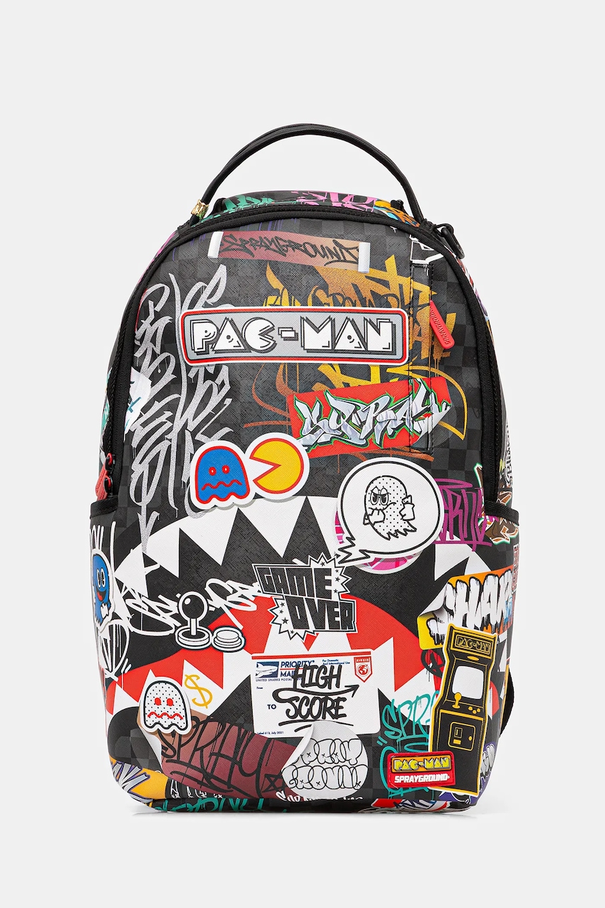 Sprayground rucsac culoarea gri, mare, cu model, 910B7820NSZ