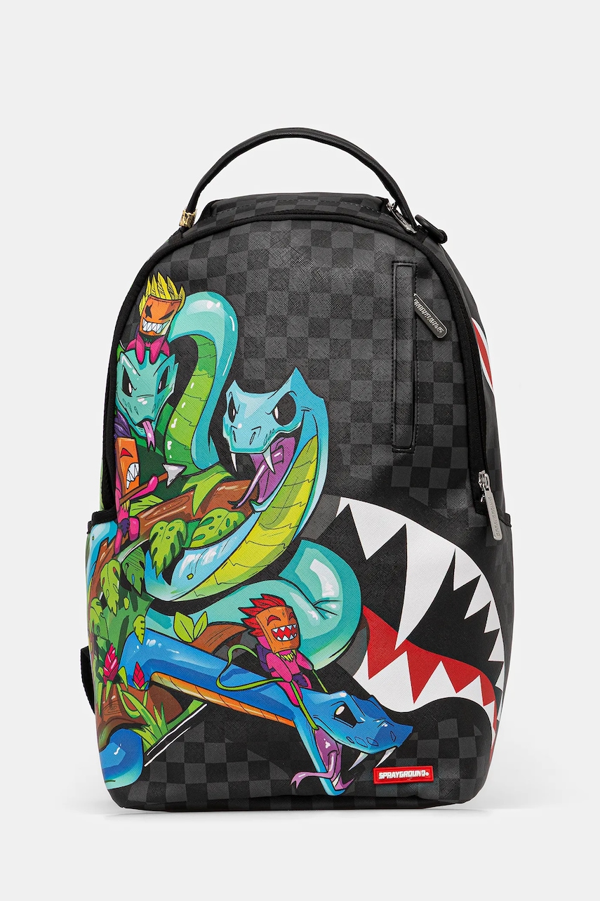 Sprayground rucsac culoarea gri, mare, cu model, 910B7728NSZ
