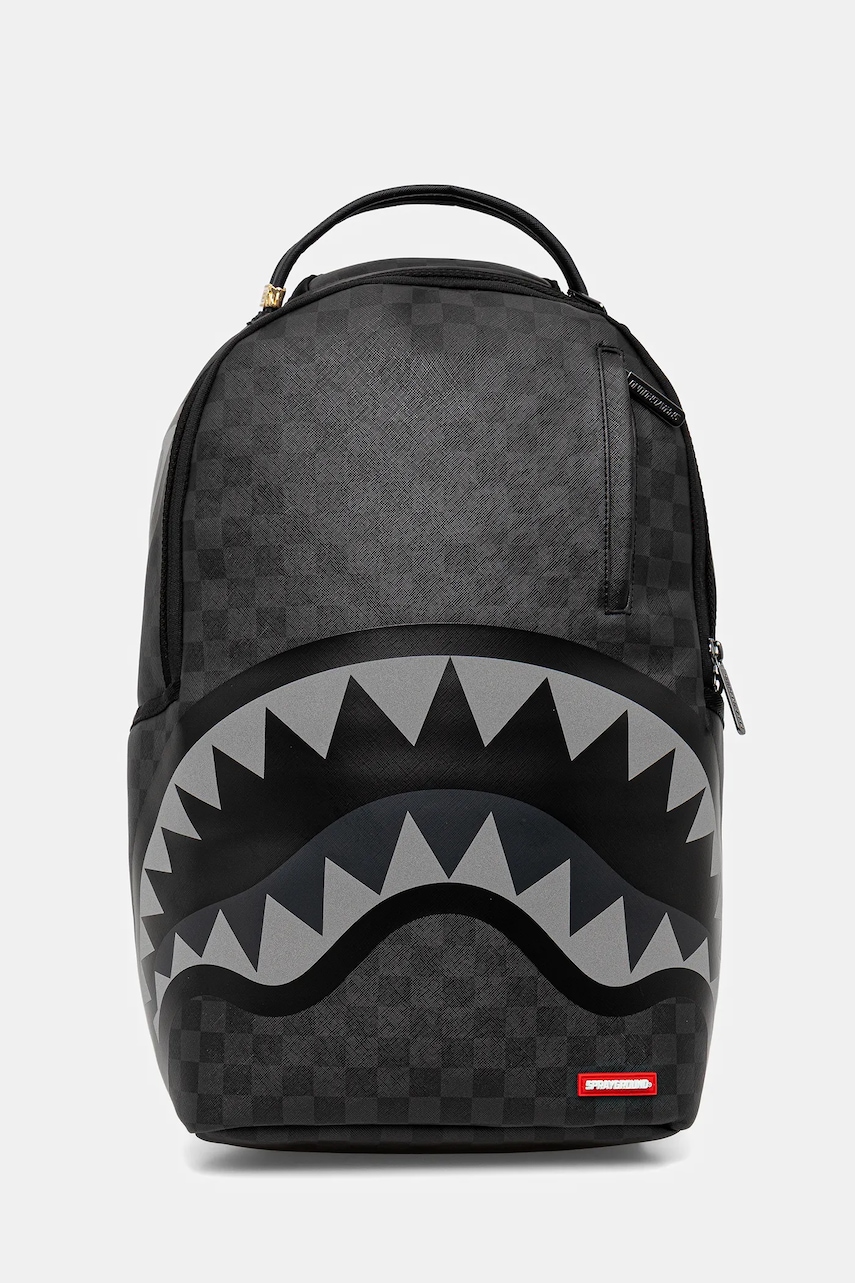 Sprayground rucsac culoarea gri, mare, cu imprimeu, 910B6274NSZ