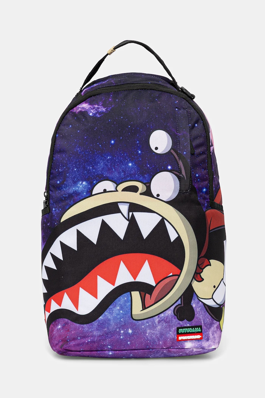 Sprayground rucsac culoarea violet, mare, cu imprimeu, 910B7261NSZ
