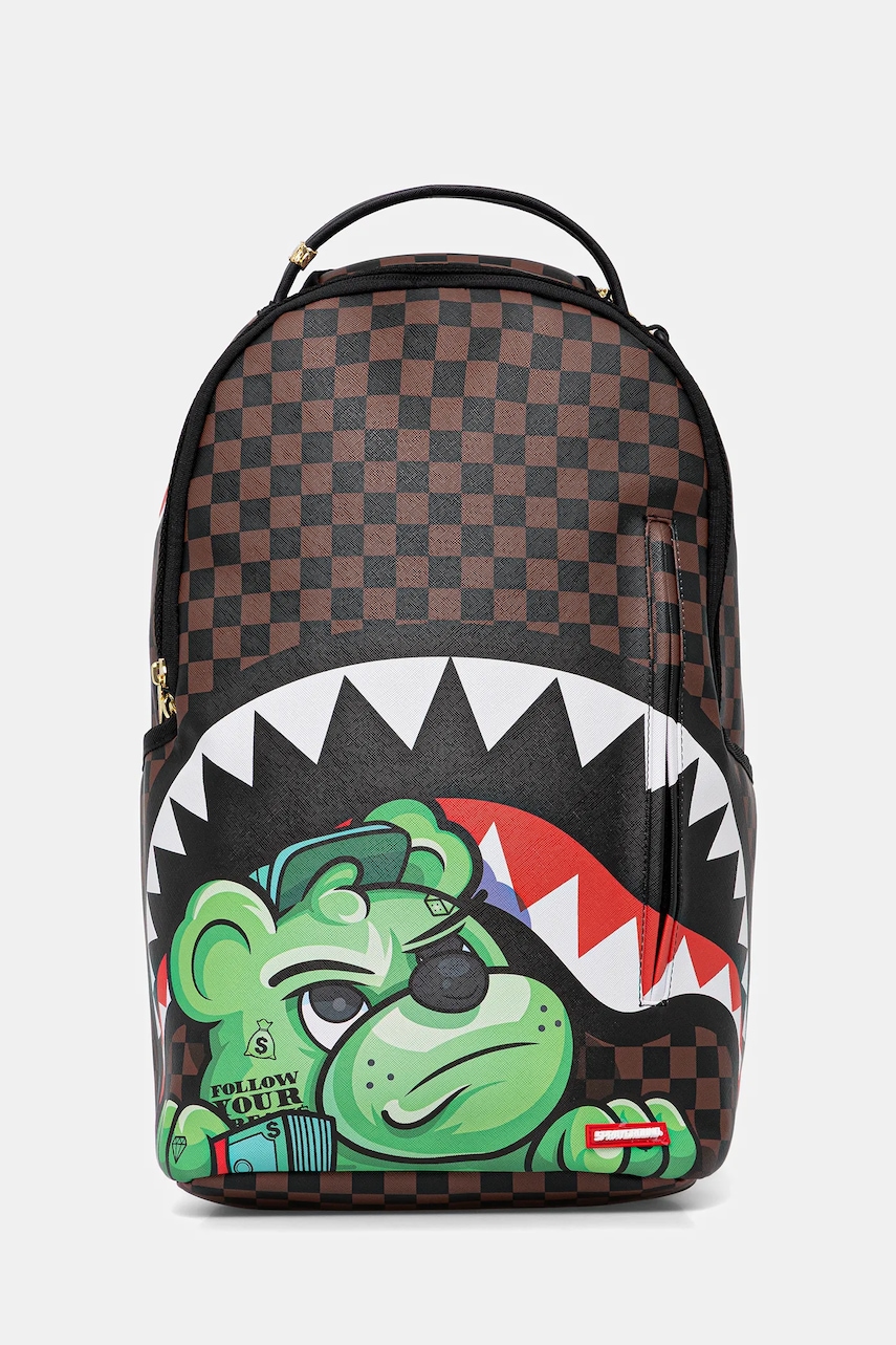 Sprayground rucsac culoarea maro, mare, cu imprimeu, 910B5671NSZ