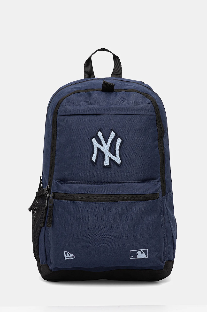 New Era rucsac culoarea bleumarin, mare, cu imprimeu, 60667122