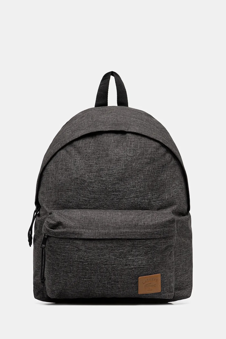 Lacoste rucsac culoarea gri, mare, uni, NU5179ZU