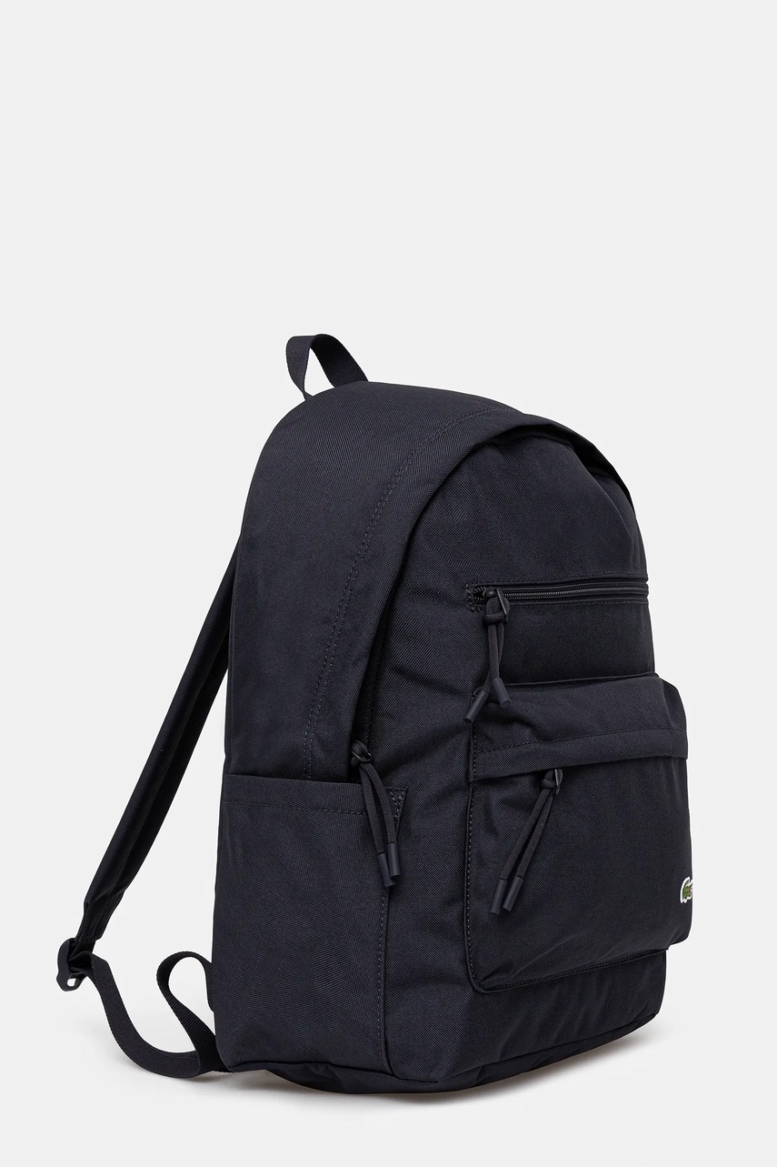 Рюкзак Lacoste цвет зелёный большой однотонный NU5180NE