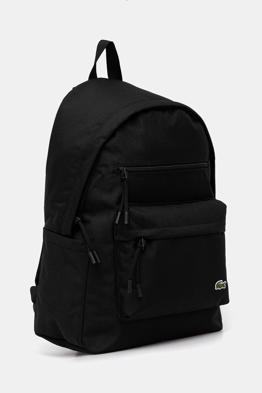 Рюкзак Lacoste цвет чёрный большой однотонный NU5180NE