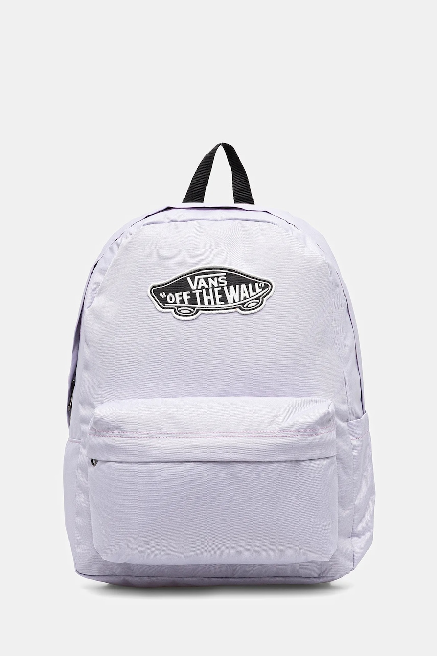 Vans rucsac culoarea violet, mare, cu imprimeu, VN000H4YEMY1