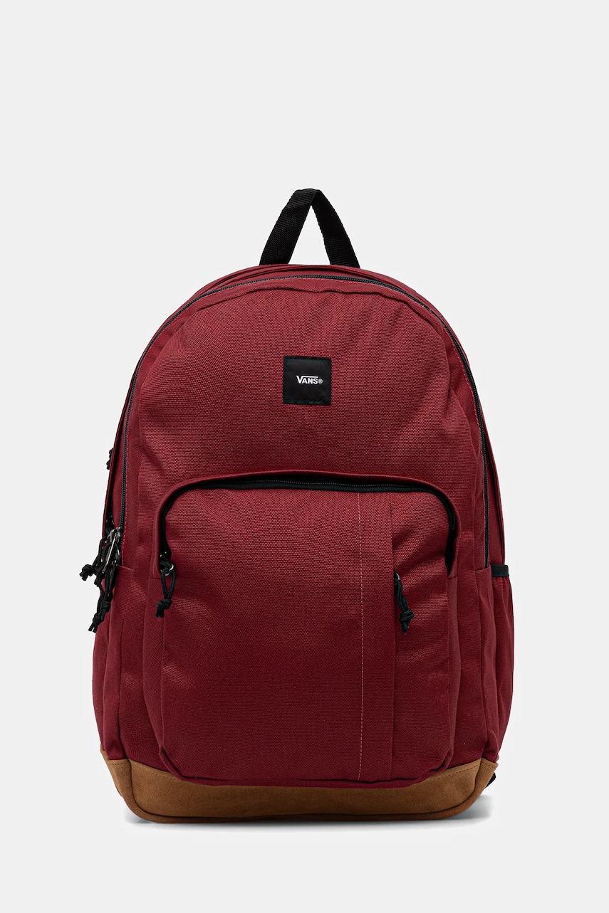 Vans rucsac culoarea bordo, mare, uni, VN000HRHBRD1