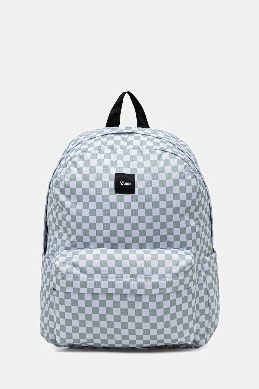 Vans rucsac culoarea turcoaz, mare, cu model, VN000H4XEMW1