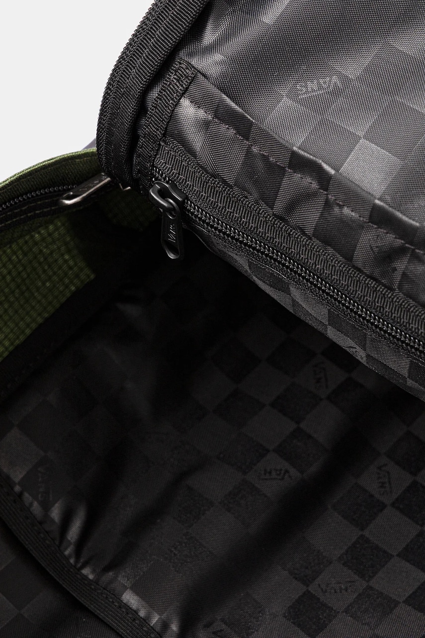 Vans rucsac culoarea verde, mare, uni, VN000H4ZEMU1