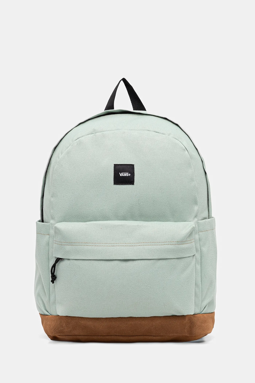 Vans rucsac culoarea turcoaz, mare, uni, VN000HRJEMW1