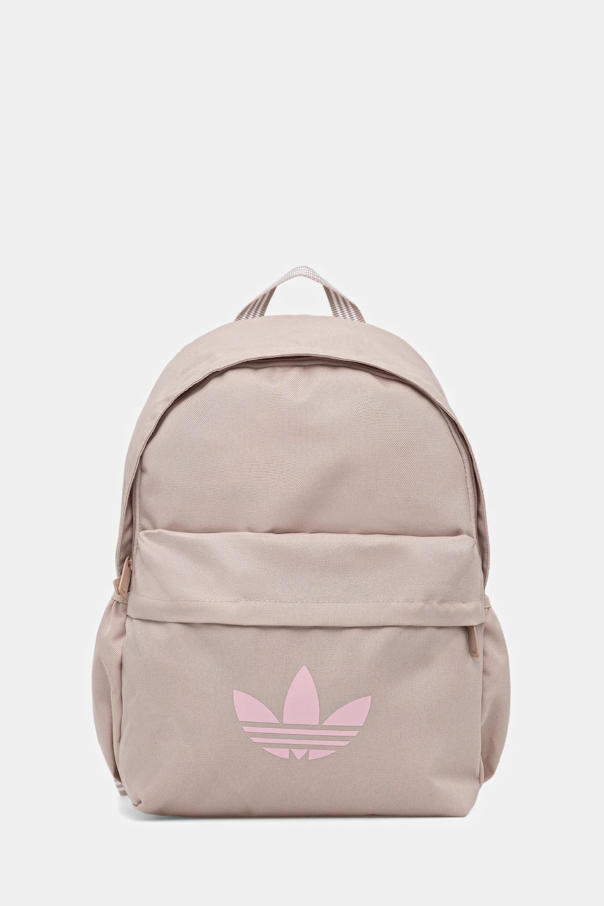adidas Originals rucsac culoarea bej, mare, cu imprimeu, JX0210