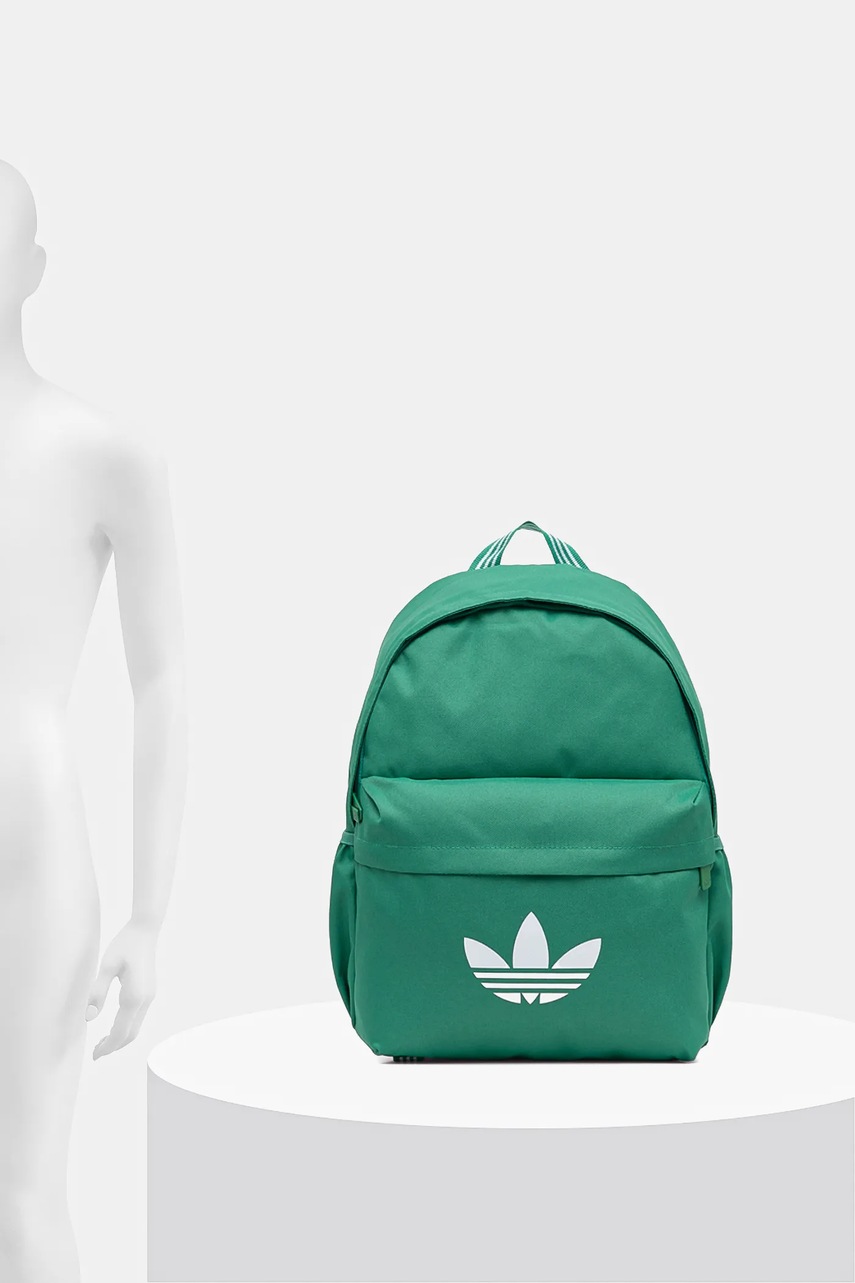 Σακίδιο πλάτης adidas Originals χρώμα: πράσινο, JX0211 φωτογραφία