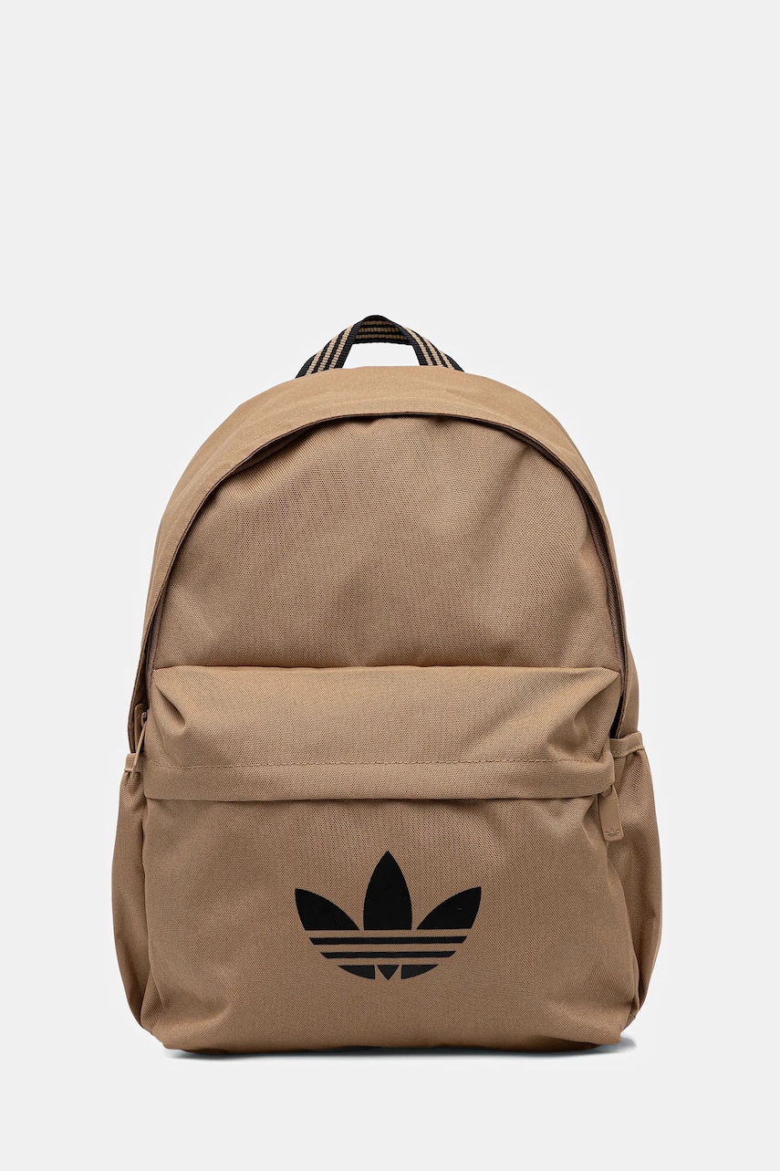 adidas Originals rucsac culoarea bej, mare, cu imprimeu, JX0212