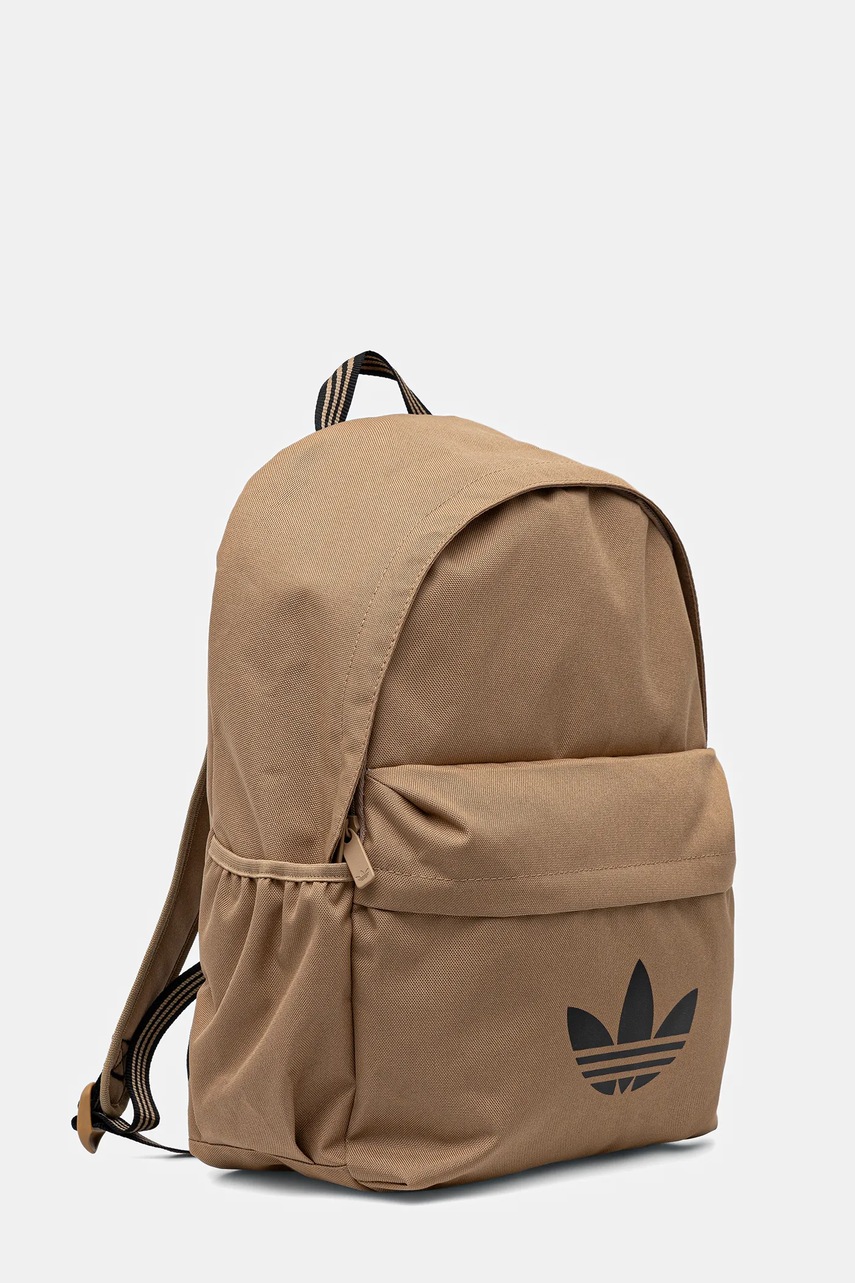 Рюкзак adidas Originals цвет бежевый большой с принтом JX0212