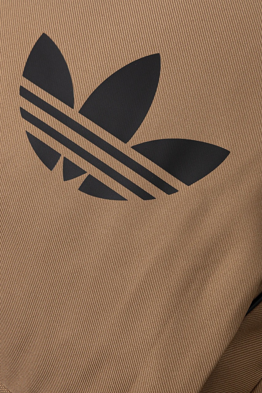 Σακίδιο πλάτης adidas Originals Adicolor χρώμα: καφέ, JX0238 φωτογραφία