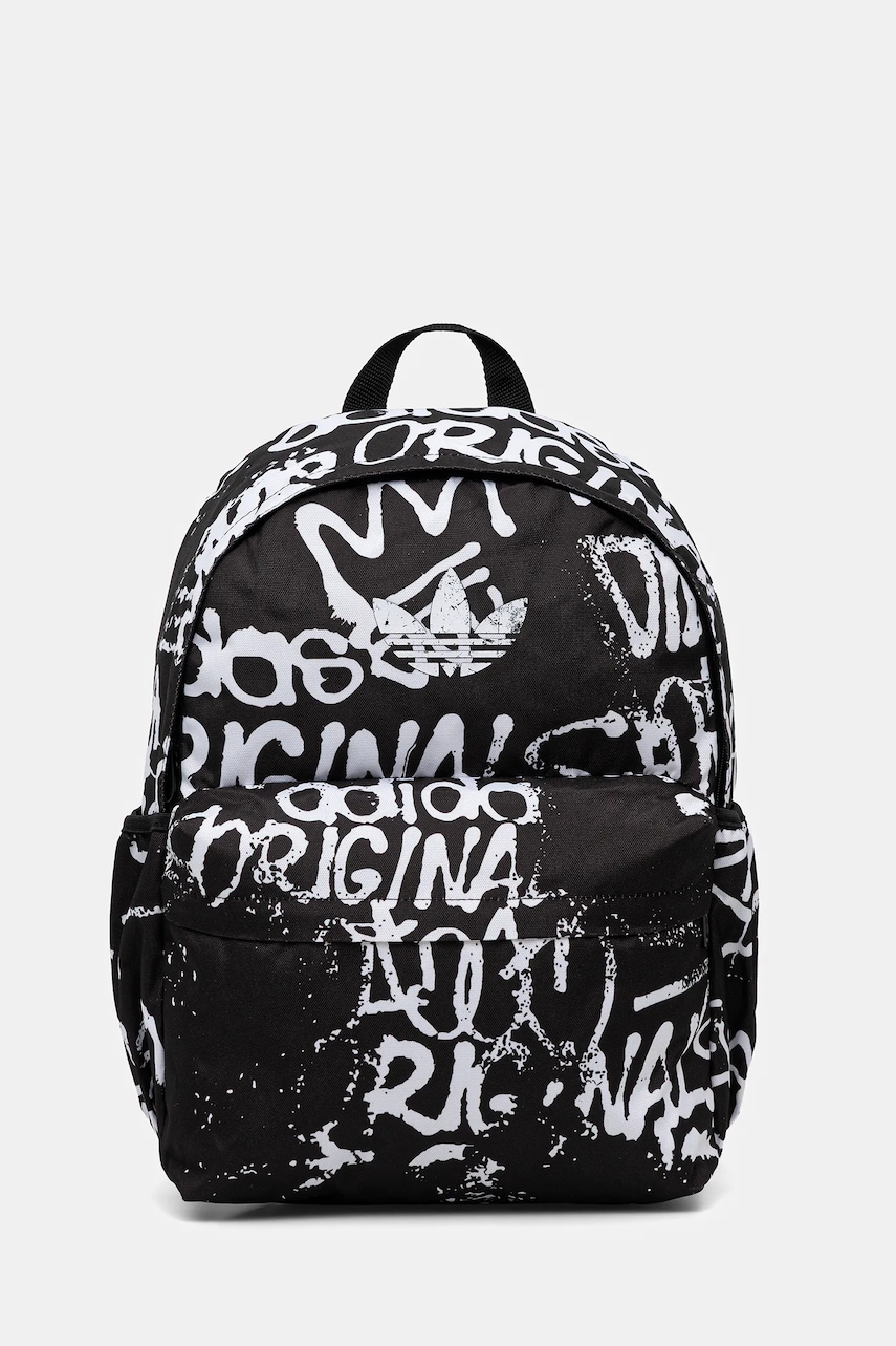 adidas Originals rucsac culoarea negru, mare, cu imprimeu, JX3192