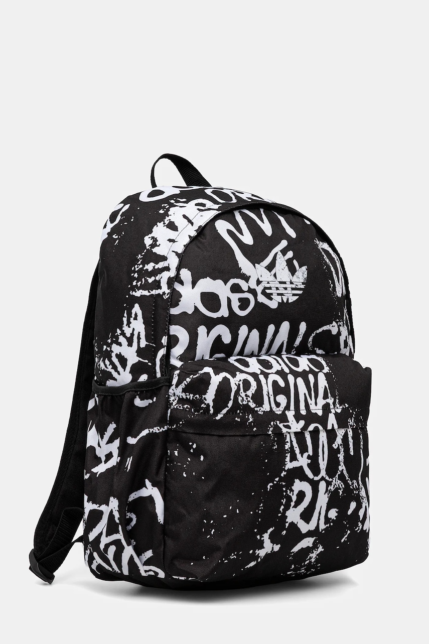 Рюкзак adidas Originals цвет чёрный большой узор JX3192 Рюкзак adidas Originals цвет чёрный большой узор JX3192