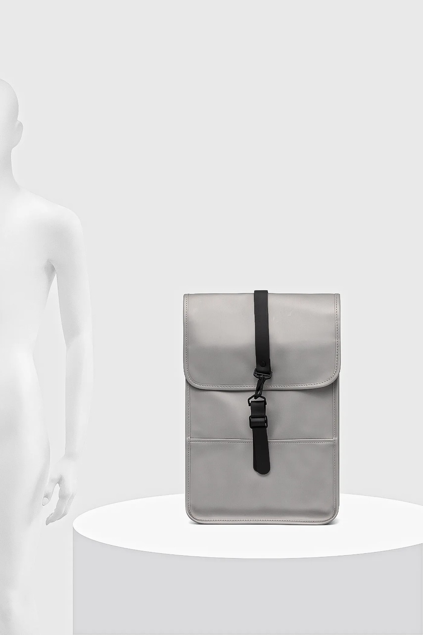Σακίδιο πλάτης Rains 13020 Backpack Mini χρώμα: γκρι, 13020 φωτογραφία