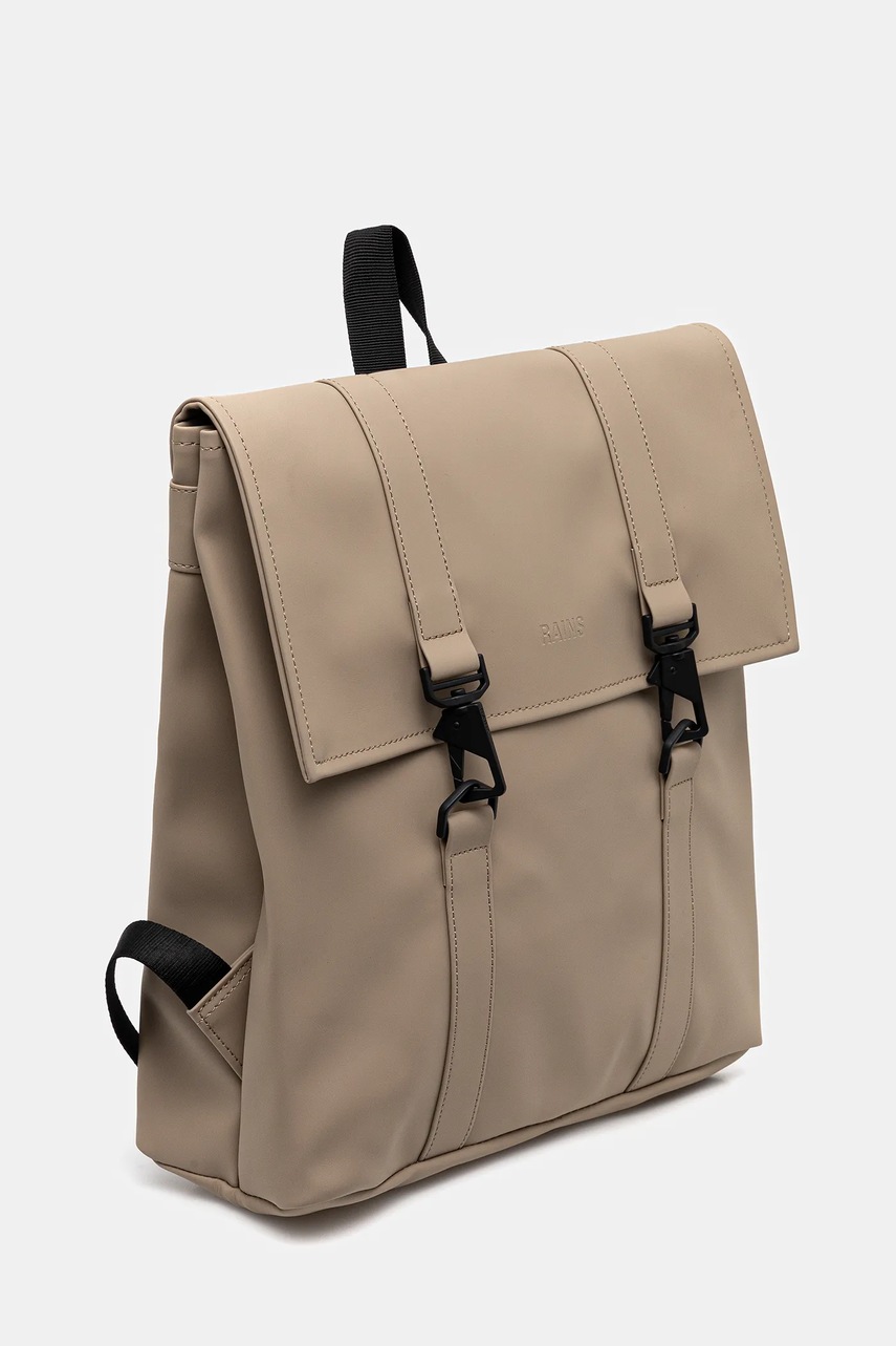 Рюкзак Rains 13310 MSN Bag Mini цвет бежевый большой однотонный 13310
