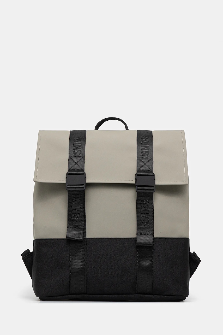 Rains rucsac 14310 Trail MSN Bag culoarea verde, mare, uni, 14310