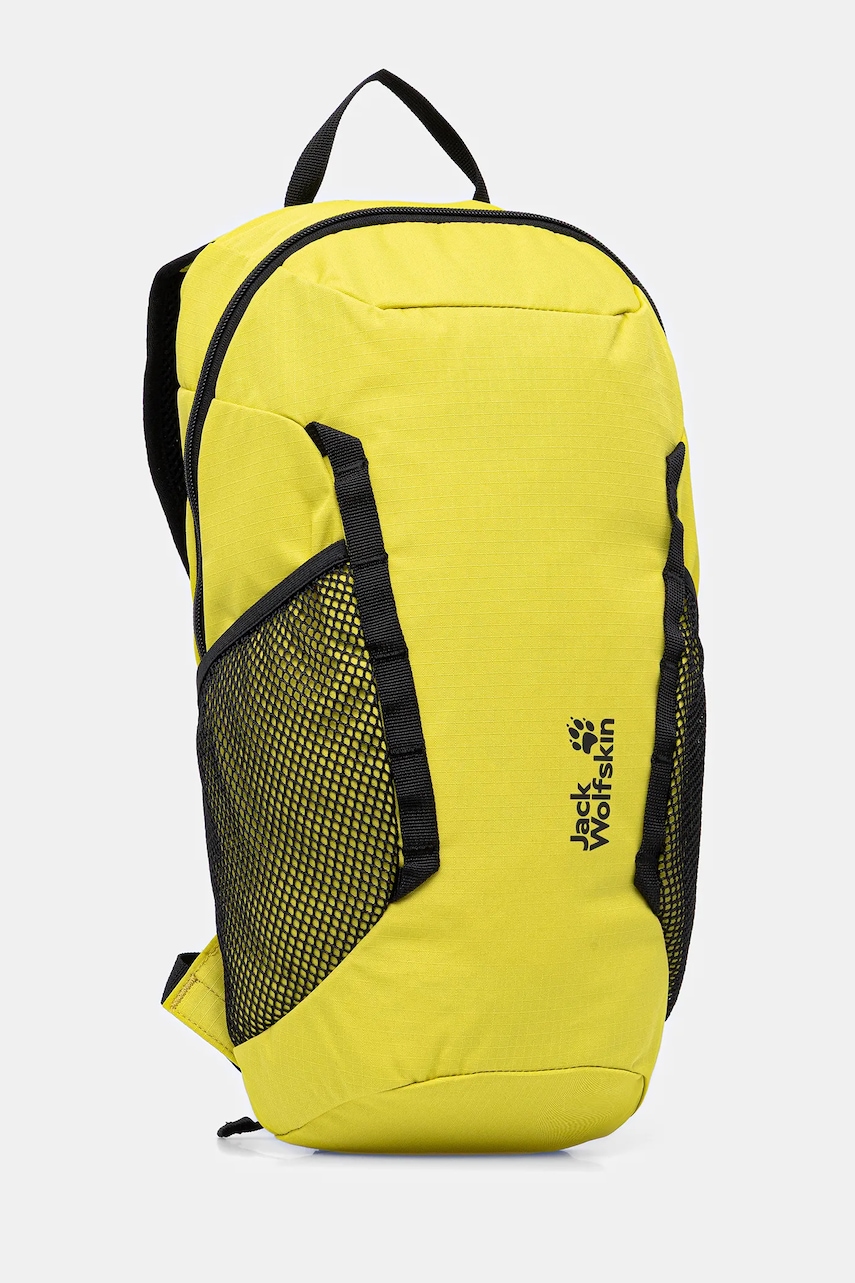 Рюкзак Jack Wolfskin VELOCITY LITE цвет жёлтый маленький с принтом A65419 Рюкзак Jack Wolfskin VELOCITY LITE цвет жёлтый маленький с принтом A65419