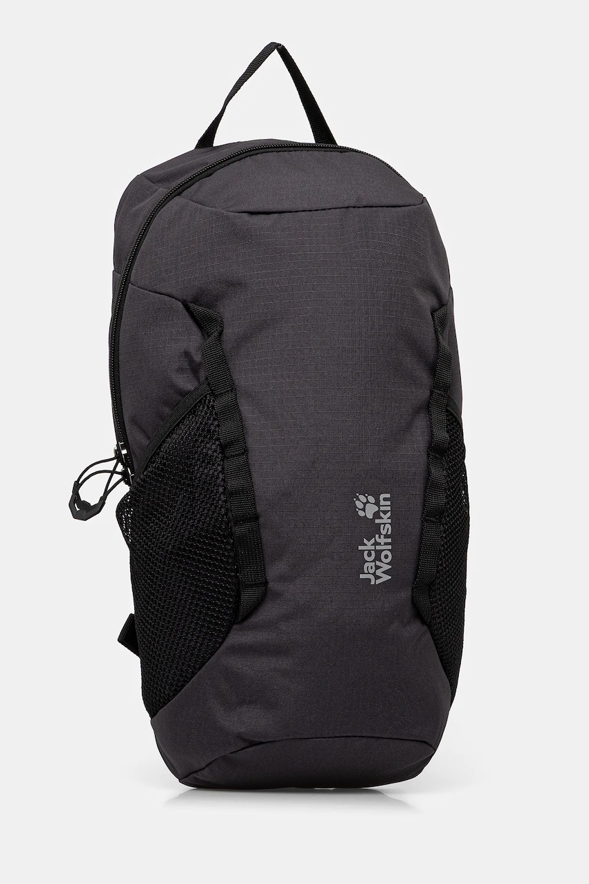 Рюкзак Jack Wolfskin VELOCITY LITE цвет чёрный маленький с принтом A65419 Рюкзак Jack Wolfskin VELOCITY LITE цвет чёрный маленький с принтом A65419