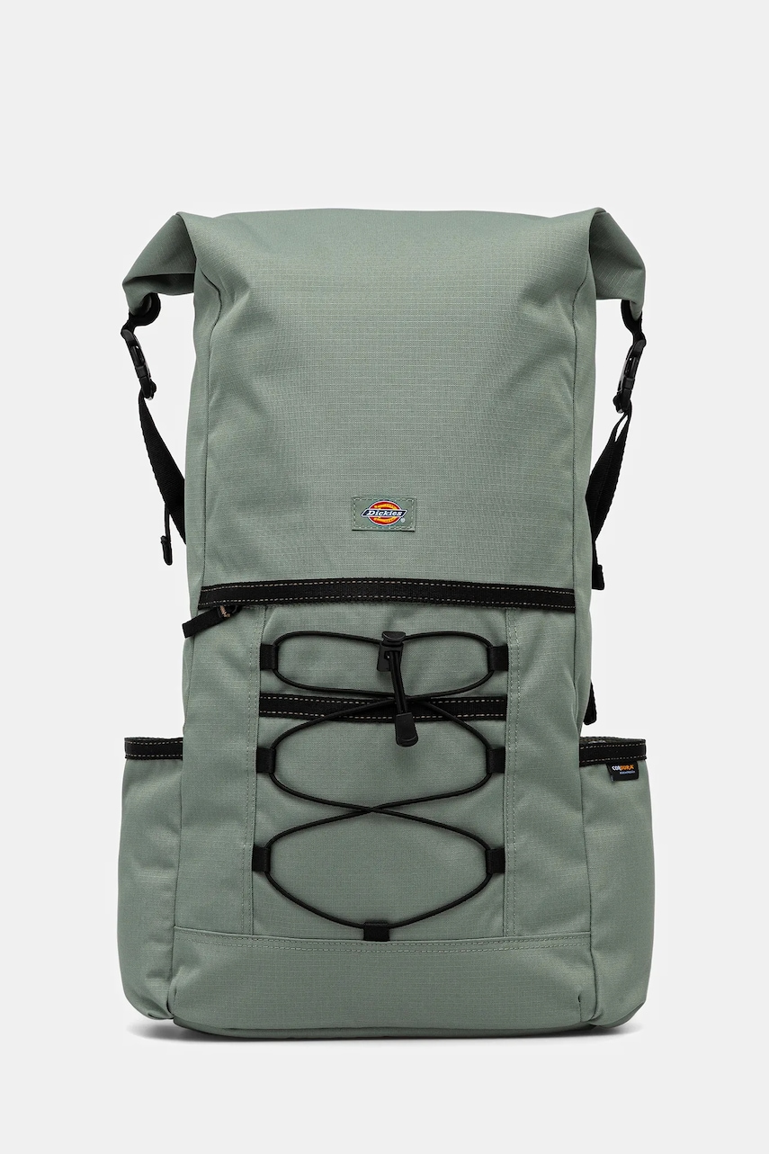 Dickies rucsac culoarea verde, mare, uni, DK0A87MX