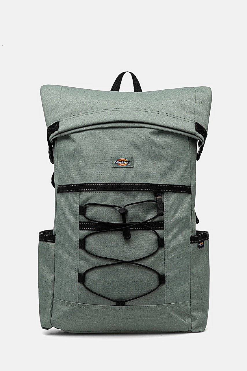 Dickies rucsac culoarea verde, mare, uni, DK0A87MX