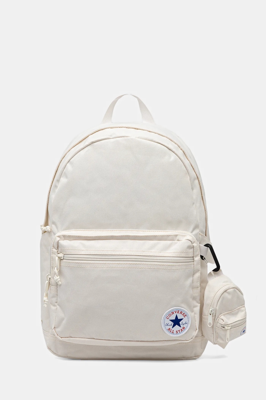 Converse rucsac culoarea bej, mare, uni, MA5665